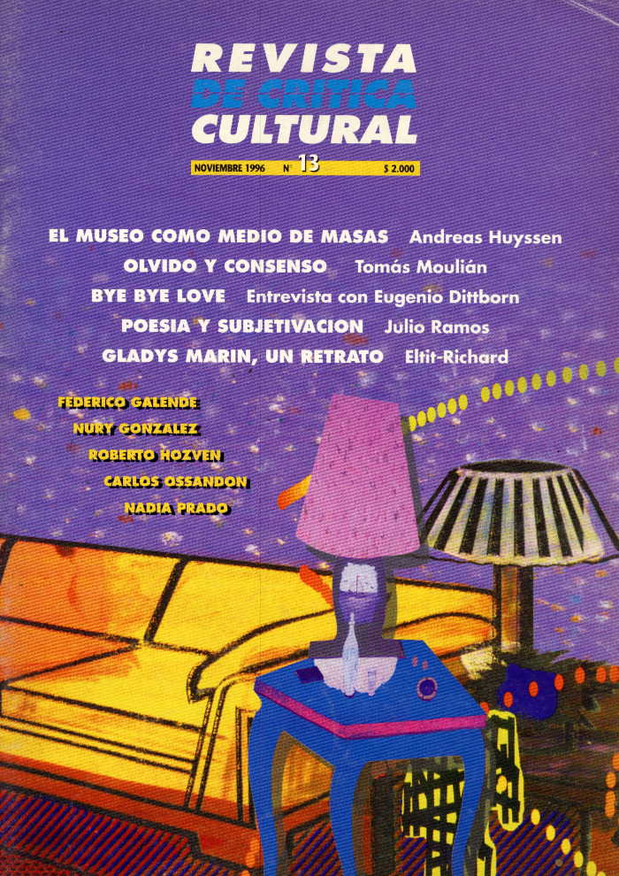 Revista de Crítica Cultural nº 13