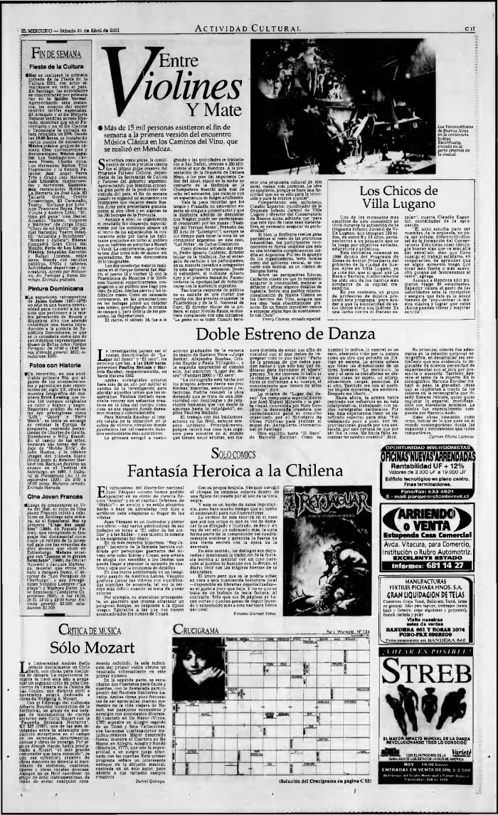 Doble estreno de danza