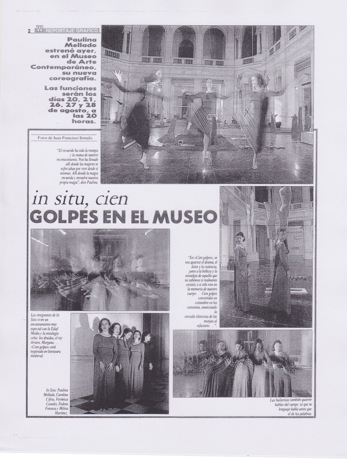 in situ, Cien golpes en el museo
