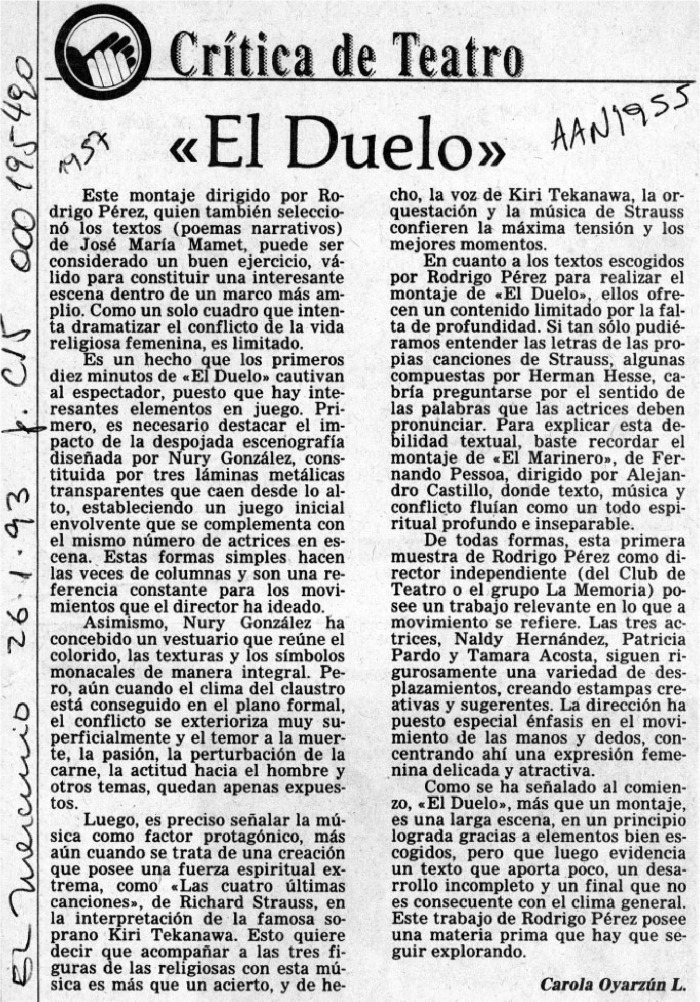 El duelo